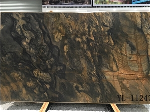Shangri La Brown Quartzite Tiles&Slabs Quartzite Flooring&Walling
