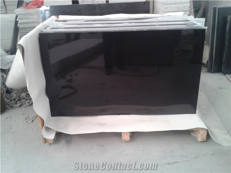 Shanxi Black/ China Granite Bathroom Custom Vanity Tops