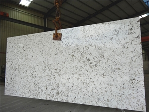 White Coffee V125-Slabs Quartz Tiles&Slabs Quartz Flooring&Walling