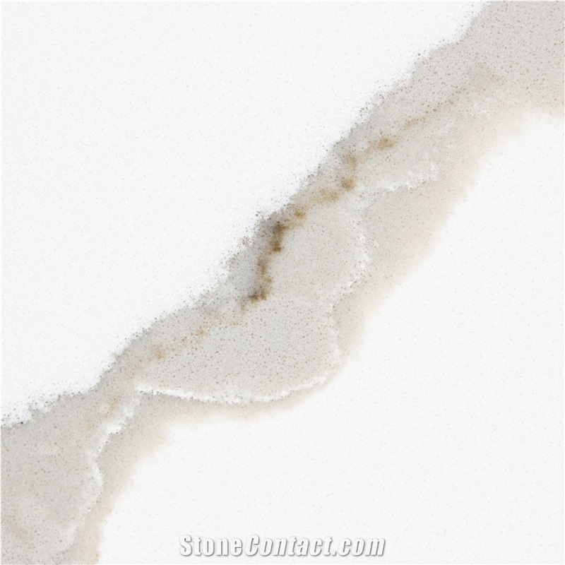 White Quartz Xka9130-Calacatta Gold Quartz Tiles&Slabs Flooring