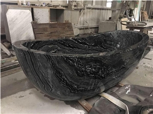 Good Quality Stone Freestanding Spa Marble Bathroom Shower Bathtub