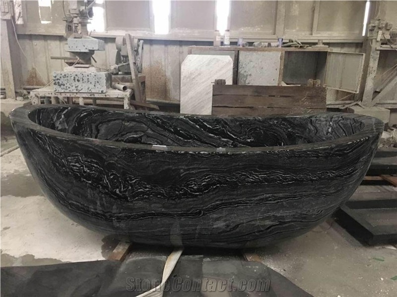 Good Quality Stone Freestanding Spa Marble Bathroom Shower Bathtub