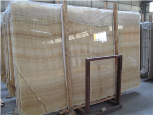 China Marble Yellow Honey Onyx Slabs Surface Polished,Flooring Tiles