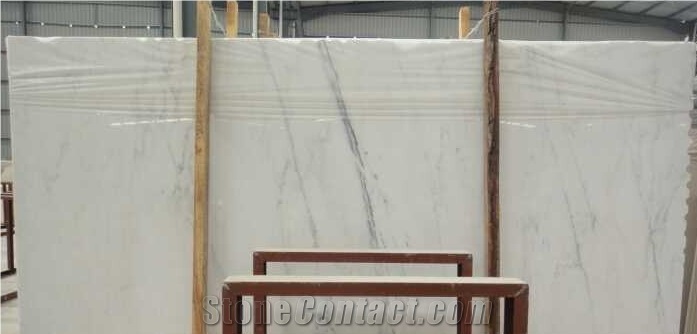 East Oriental White Marble/Tiles/Slab with Grey Vein, Quarry Owner