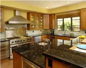 Gillo Fiorito Granite Kitchen Countertop,Golden Yellow Vanitytop