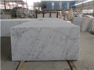 Guangxi White Marble Slabs /Flooring Tiles,Bianco Carrara White Marble