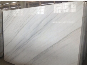 White with Grey Lines, Guangxi White Marble Slabs, Tiles, Quarry Owner