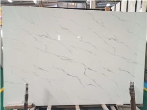 Artificial Crystallized Stone, Light Vein Texture, Tiles & Slabs
