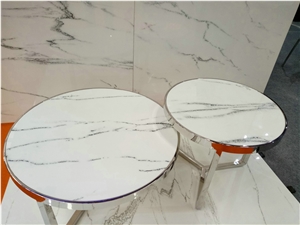 Artificial Crystallized Stone, Light Vein Texture, Tiles & Slabs