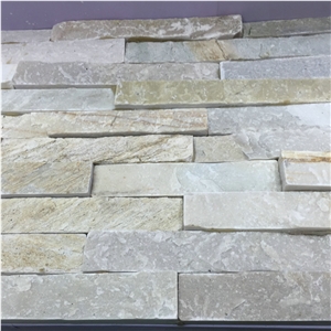 Rusty, Grey and Black Mixed Slate Cultured Stone Panels, No.Cs-104