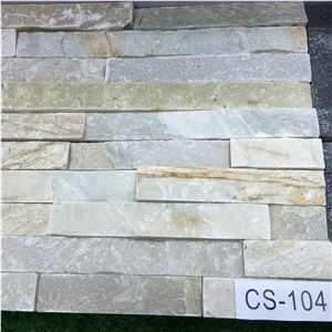 Rusty, Grey and Black Mixed Slate Cultured Stone Panels, No.Cs-104