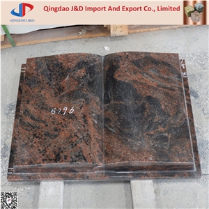 Aurora Granite Book Shape Monument