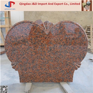 G562 Maple Red Monuments Headstone