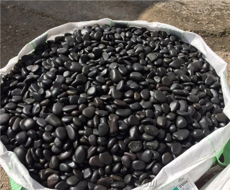 Black Pebbles Class One,Decorative Stone Pebbles