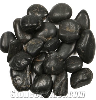 Black River Stone Polished Pebbles