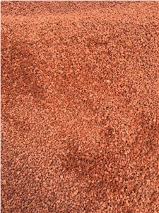 Cheap Price Red Basalt Pebble & Grave