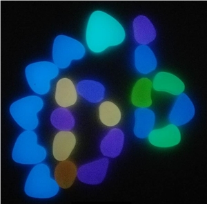 Glow in the Dark Pebble Stone Glowing Pebble Stone