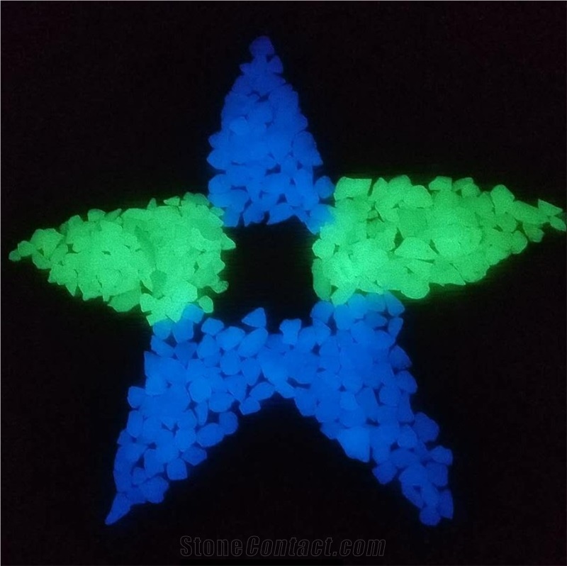 Glow in the Dark Pebble Stone Glowing Pebble Stone