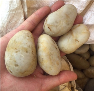 Stone Pebble in Bulk River Pebble Stone