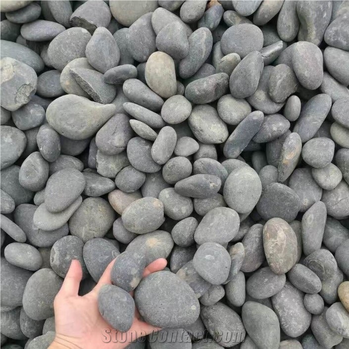 Stone Pebble in Bulk River Pebble Stone