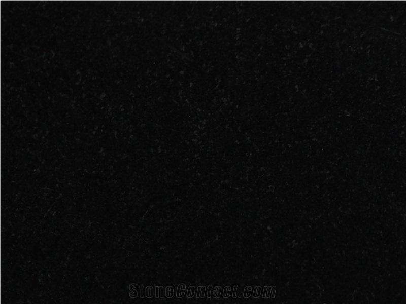 Absolute Black Granite Slabs, India Black Granite