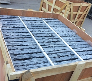 Black Limestone Road Kerb Kerbstone Side Stone Landscaping Kerbstone