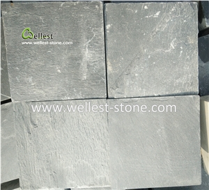 Black/Rusty/Green Slate Cube Stone/Cobble Stone Tumbled Paving Slate