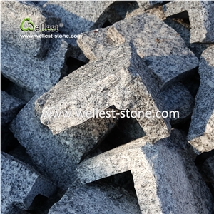 G603 Light Grey Granite Random Size Corner for Wall Cladding Wall Tile