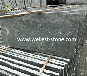 Green Slate Flamed Mushroom Finish Flooring Tile Wall Cladding Outdoor