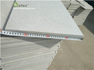 White Quartzite Swimming Pool Pavers Wall Caps Bullnose Coping Tiles