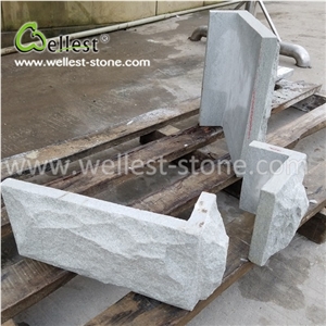 White Sandstone Mushroom Wall Cladding Sandstone Corner