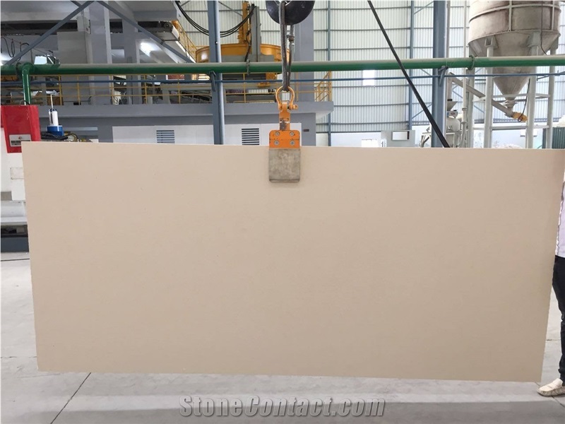 Beige Quartz Slabs