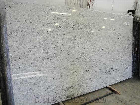 Colonial White Granite Tiles Slabs
