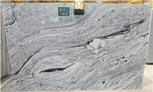 Viscont White Granite Slabs, India White Granite Viscont White Granite Slabs, India White Granite