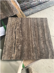 Kashan Silver Travertine Tiles & Slabs French Pattern Paving Stone