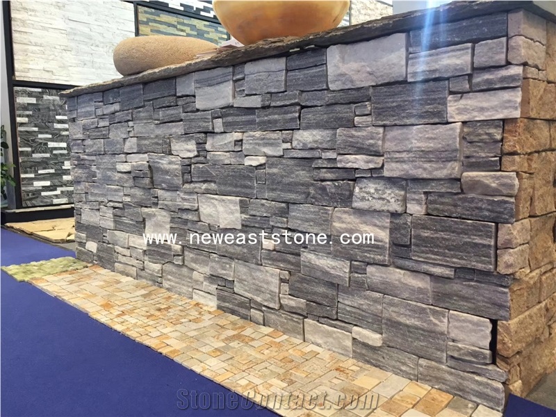 Decorative Fireproof Natural Ledger Stack Stone Veneer Molds Price
