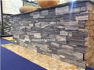 Decorative Fireproof Natural Ledger Stack Stone Veneer Molds Price