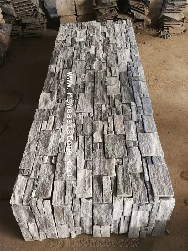 Decorative Fireproof Natural Ledger Stack Stone Veneer Molds Price