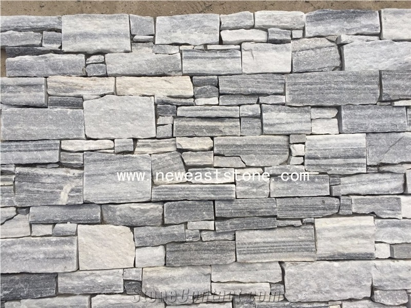 Decorative Fireproof Natural Ledger Stack Stone Veneer Molds Price