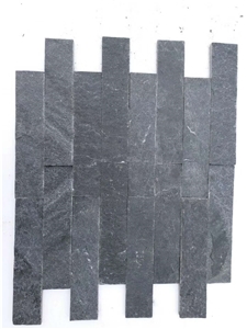 China Black Slate Culture Stone Ledge Stone Wall Claddings