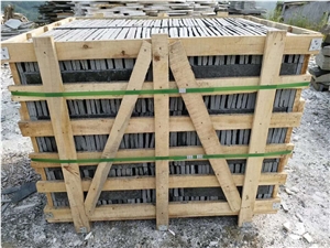 China Black Slate Culture Stone Ledge Stone Wall Claddings