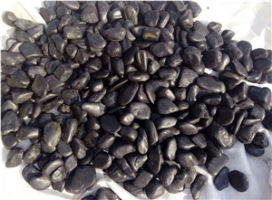 Black Pebble Stone,Garden Cobbles,River Pebble Stone,Garden Pebbles