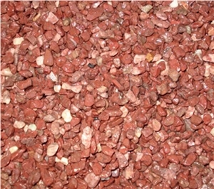 Red Mechanism Pebbles and Gravels,Cheap Garden Pebbles