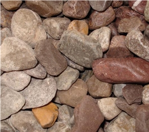 Red Mechanism Pebbles and Gravels,Cheap Garden Pebbles
