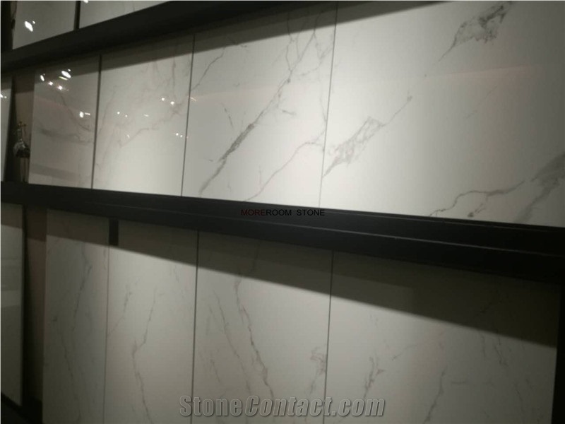 32x32 Calacatta Gold Marble Porcelain Tile