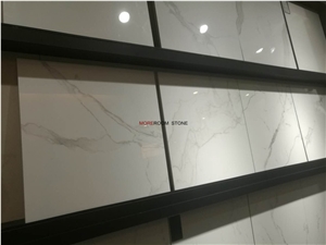 32x32 Calacatta Gold Marble Porcelain Tile