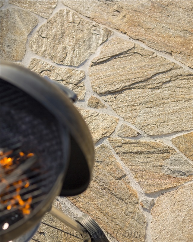 Gneiss De St Yrieix Flagstone Patio