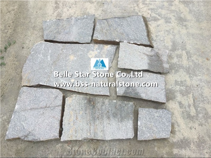 Green Quartzite Tumble Irregular Random Flagstone Patio Walkway Pavers