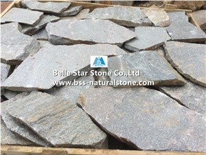 Green Quartzite Tumble Irregular Random Flagstone Patio Walkway Pavers