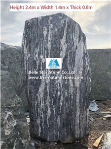 Natural Curved Words Landscaping Stone Boulders,Rock Decor Stone